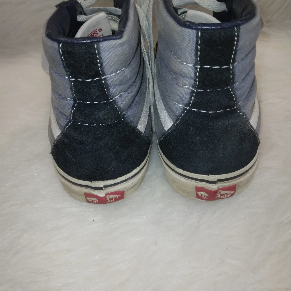 SHOES VANS SK8-HI SHOE, black & gray, men's 7